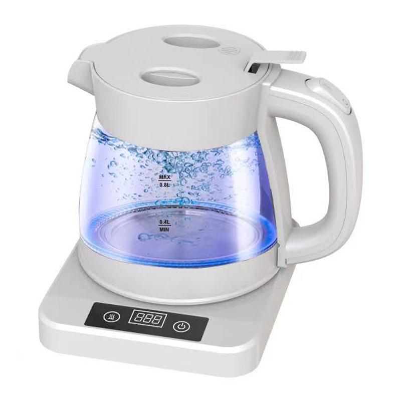 Temperaturanzeige für Wasserkocher aus Glas mit Kippschutz